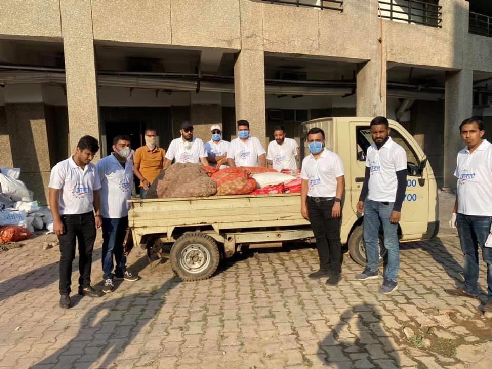 Ashayein Helping Labourers in Raipur, During Lockdown