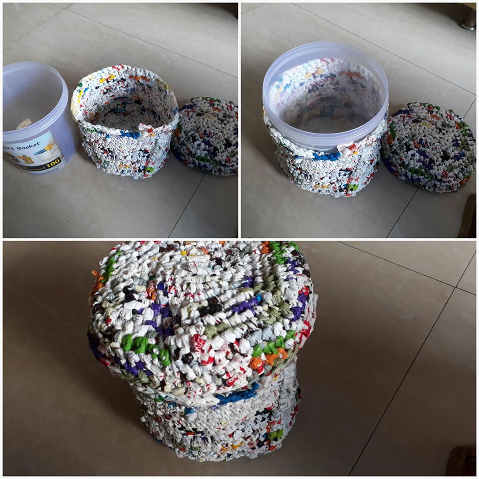 Mumbai Homemaker recycling plastic 