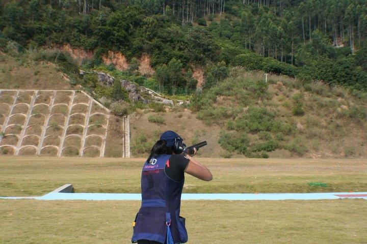 Olympic qualified women shooter
