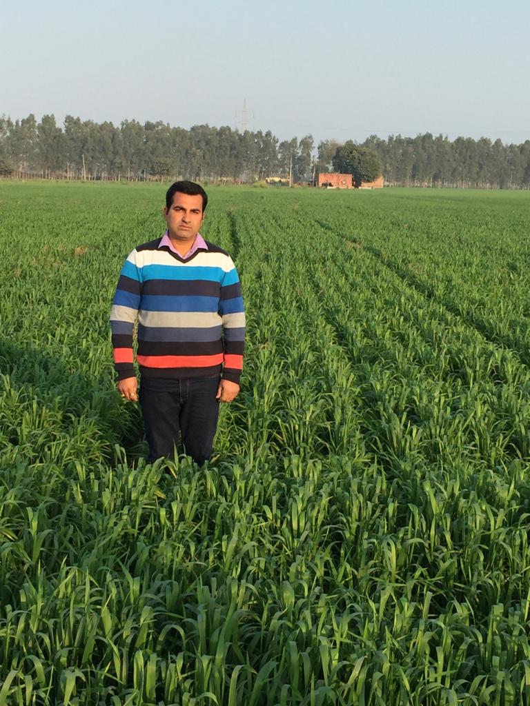 Haryana Farmer Vikas Chaudhary