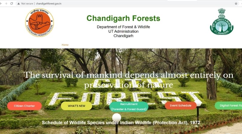 Chandigarh Forest Jobs
