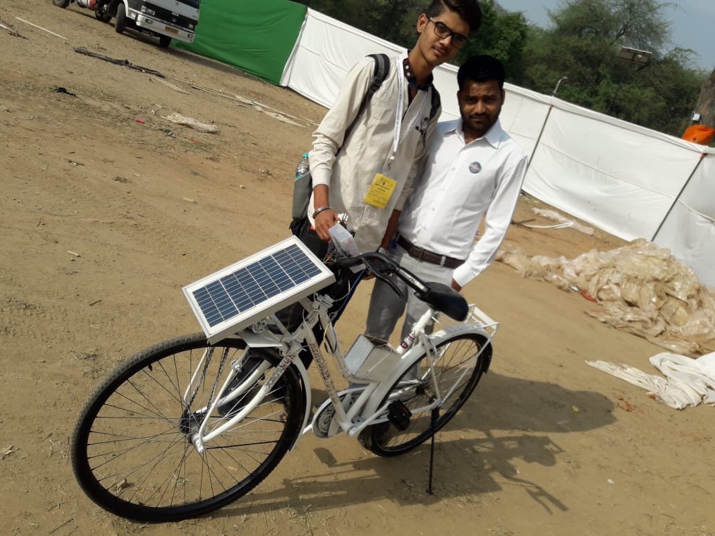 Solar cum Electric Bicycle 