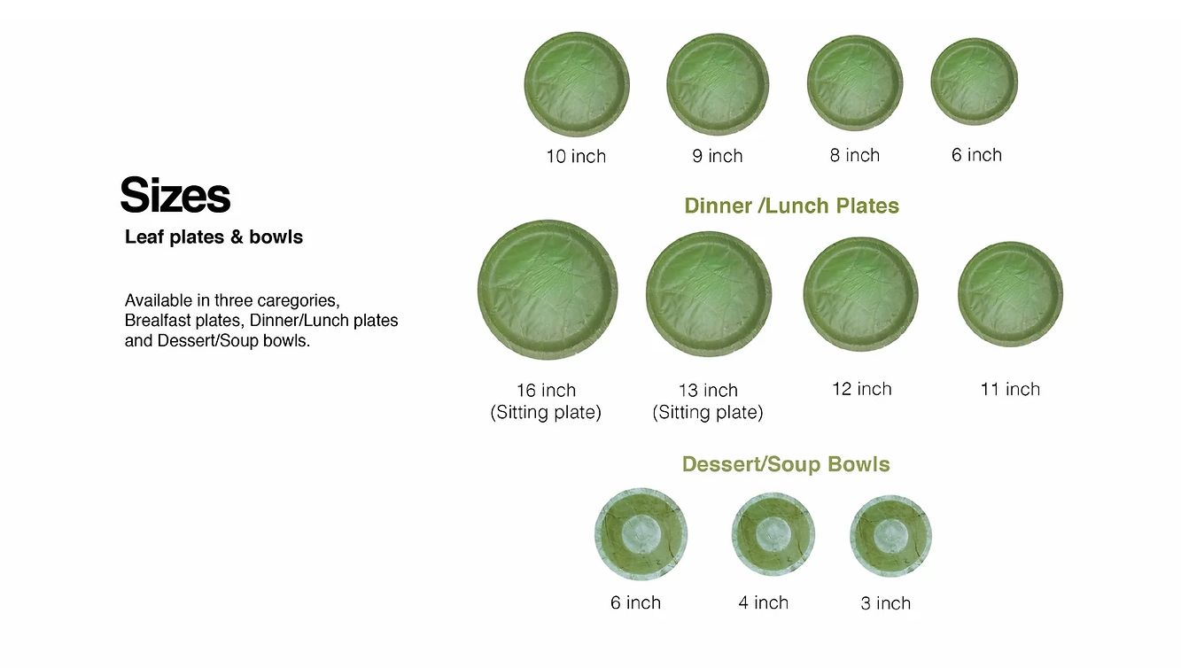 Eco-Friendly Leaf Plates