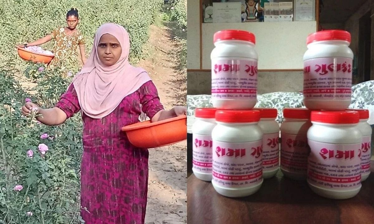 Shamshad Zakir Husain Mulla growing roses & selling gulkand is among Top 10 farmers