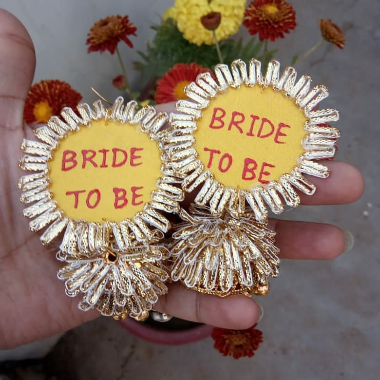 Handmade Bridal Jhumka 