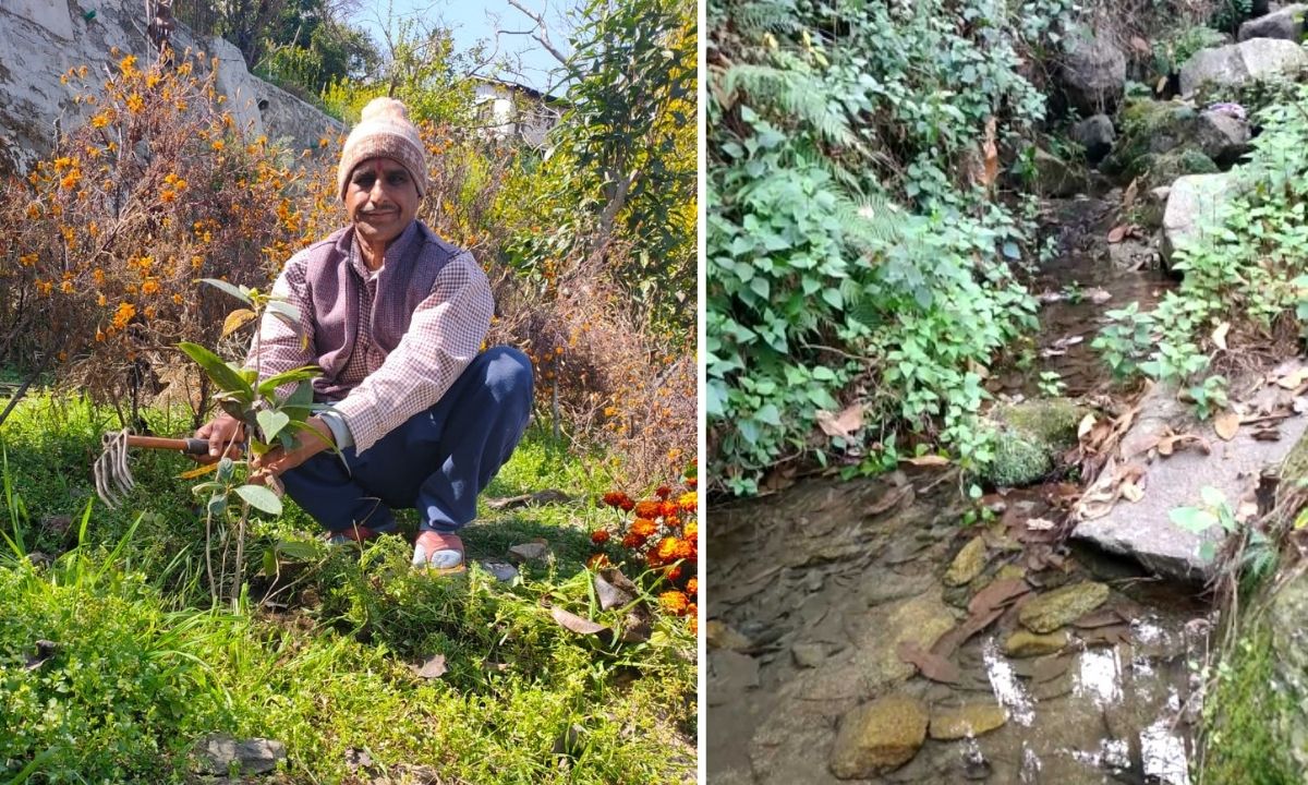 Uttarakhand Man Revived Spring