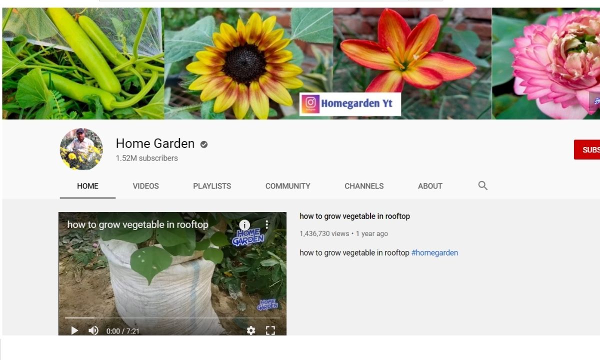 5 YouTube Gardening Channels