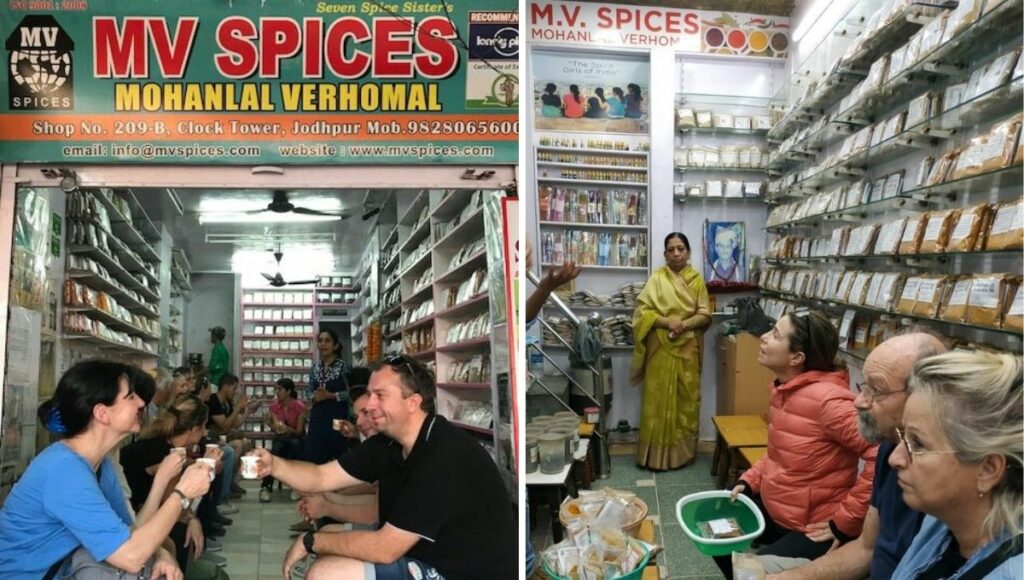MV Spices, famous shop in Jodhpur