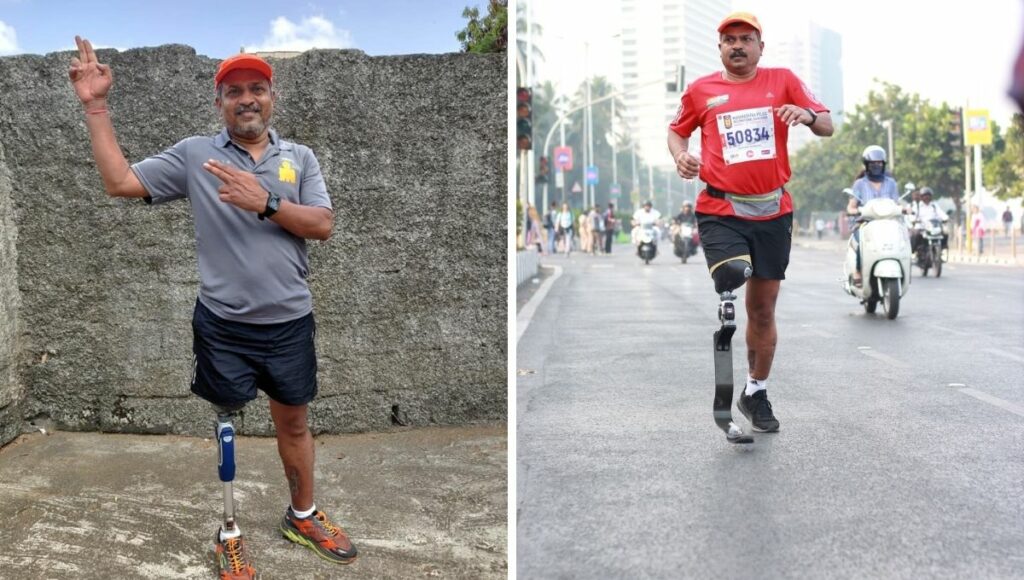 Marathon runner Pradeep kumbhar