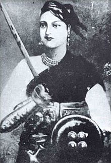 Queen of Jhansi Rani Lakshmi Bai 