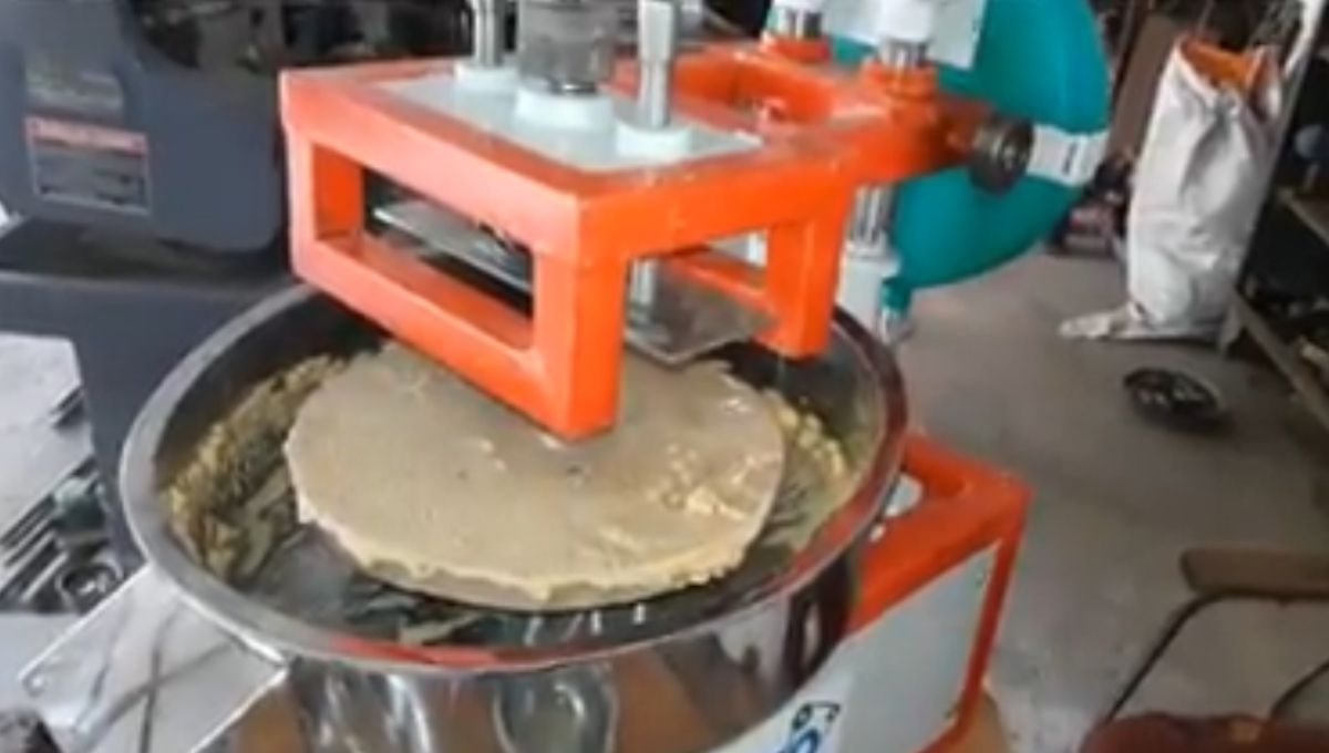 Chandan Paste in making