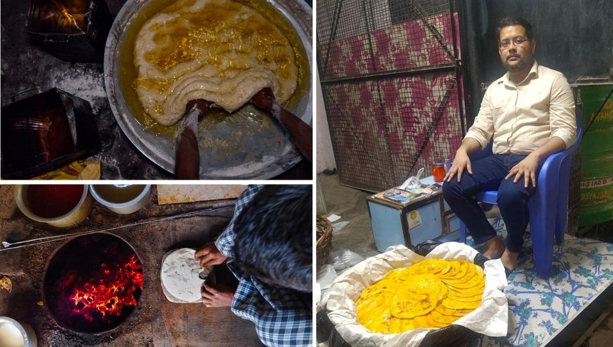 Making of Sheermal Roti and Junaid in his Shop