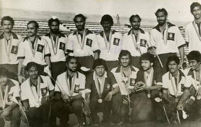 Indian Hockey Team in 1980 Olympic