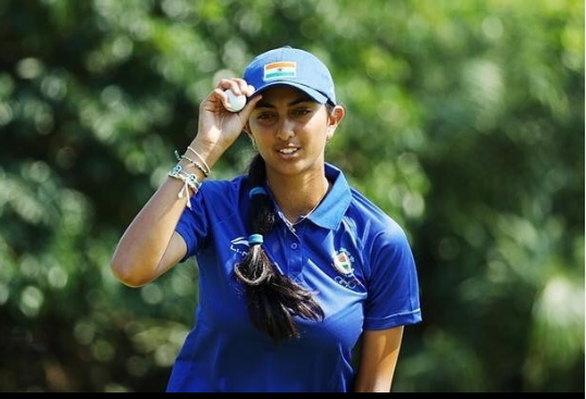 22-year-old Aditi Ashok is representing Golf in a leading second position at the Tokyo Olympics.