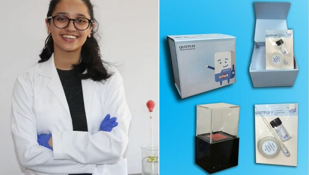 Nikhiya Samsher innovated an early detecting oral cancer system