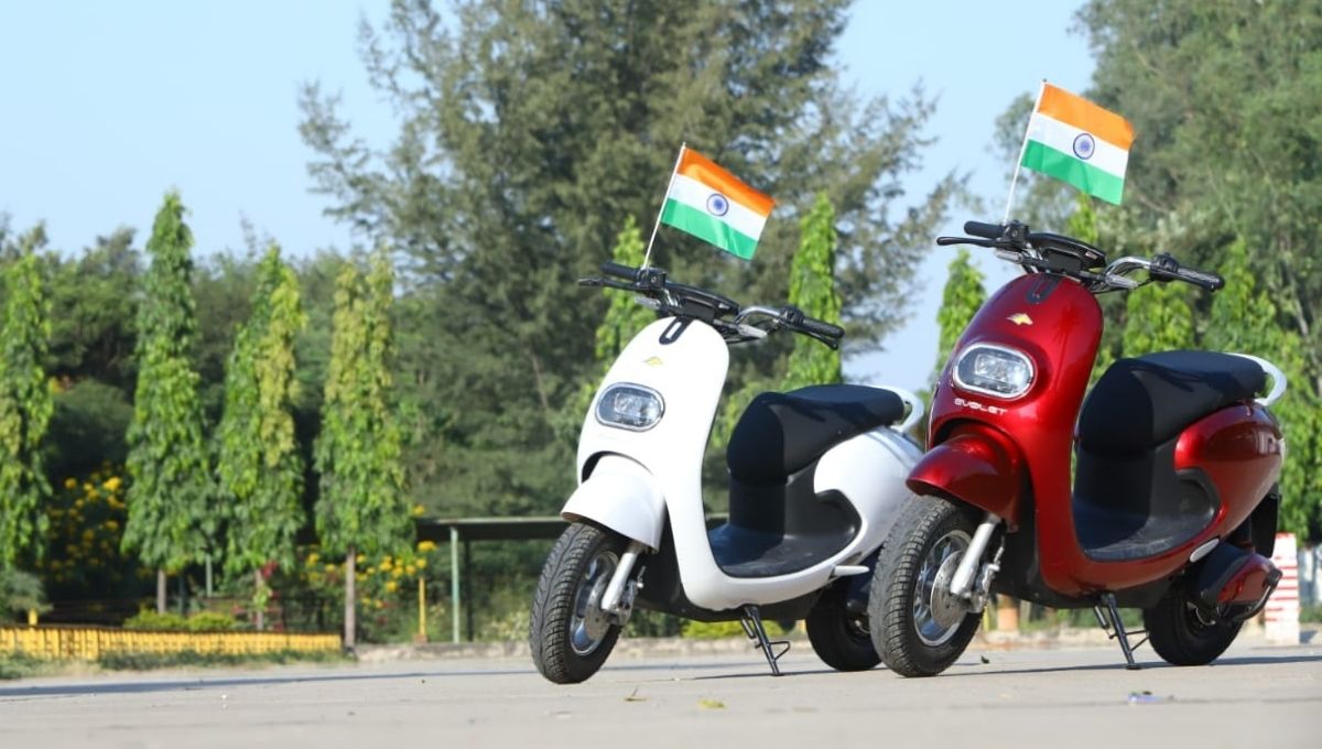 Evolet India's electric scooter