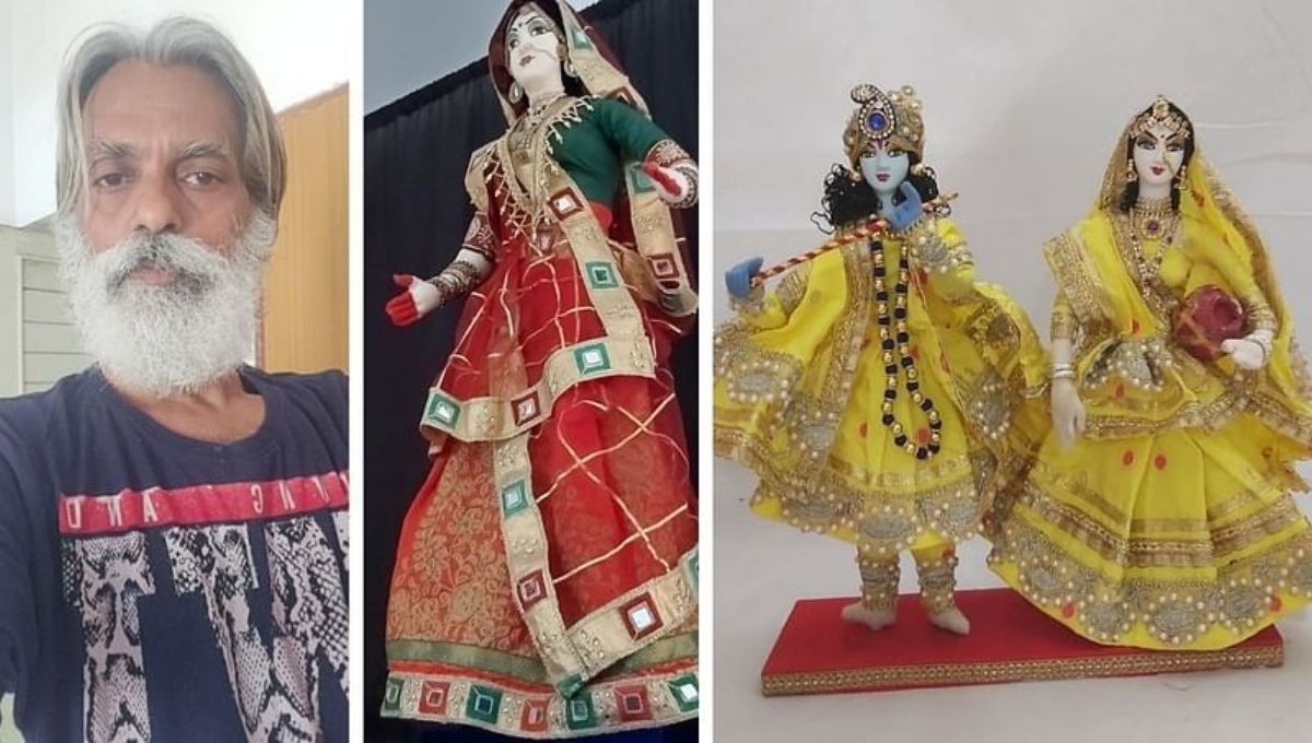 Indian Dolls made by Harin Bhatt Kalashree foundation 