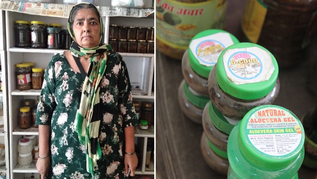 Lady Entrepreneur Kulwant Kaur Making Different Products