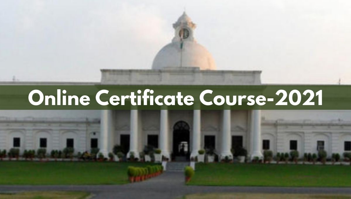 Online Certificate Course from IIT Roorkee