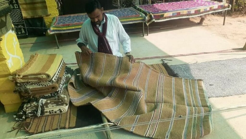 700 years old kharad weaving