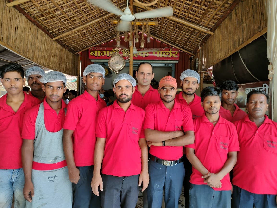 Bagri Milk Parlour staff