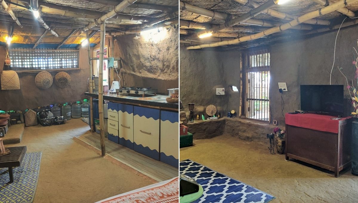 facility in mud house