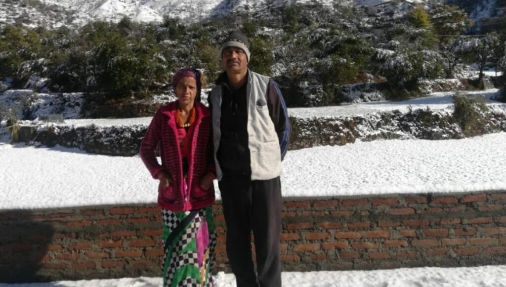 Farmer Couple doing Organic Farming in Uttarakhand 