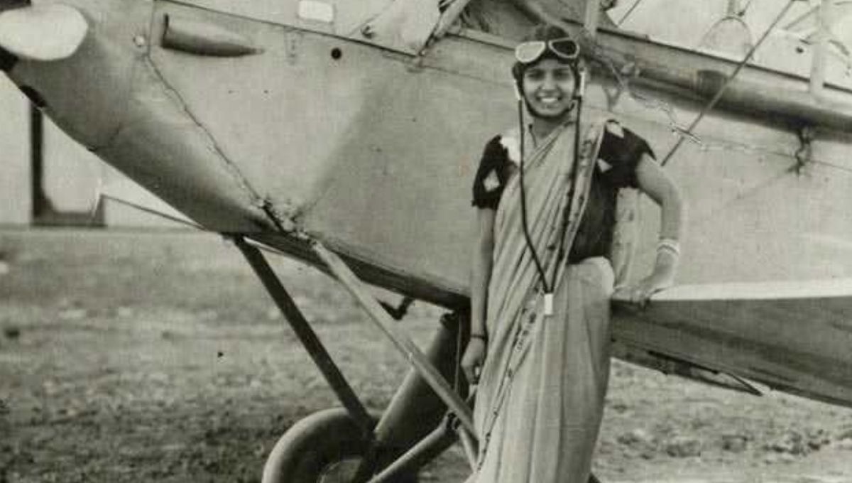 Sarla Thakral, First Female Indian Pilot