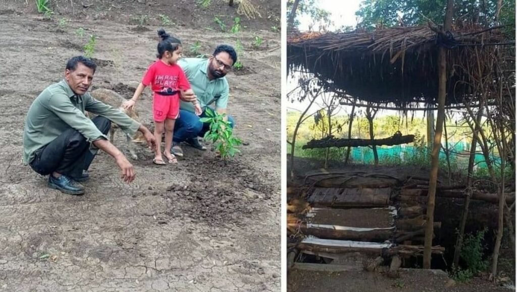 Gujarat's jagmal bhai has planted 5000 trees