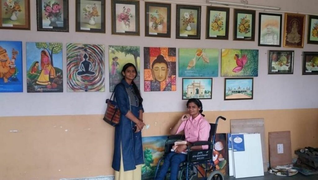 Nilam and Rekha parmar running a shelter home for mentally challenged  girls 