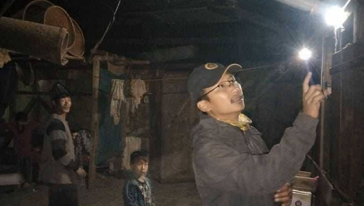 Nagaland Village Electrified with solar power