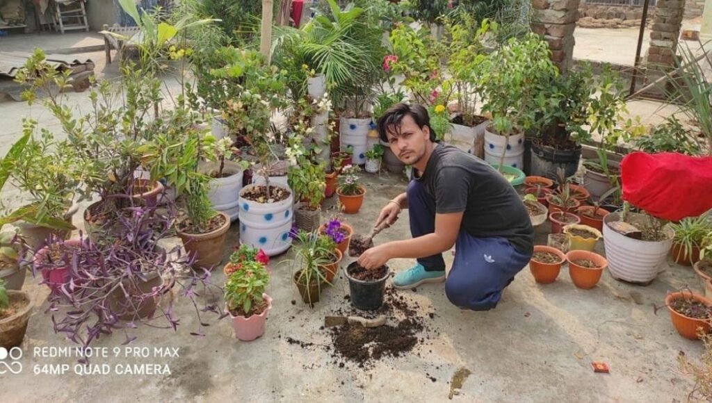 Amit Chaoudhary gardening expert