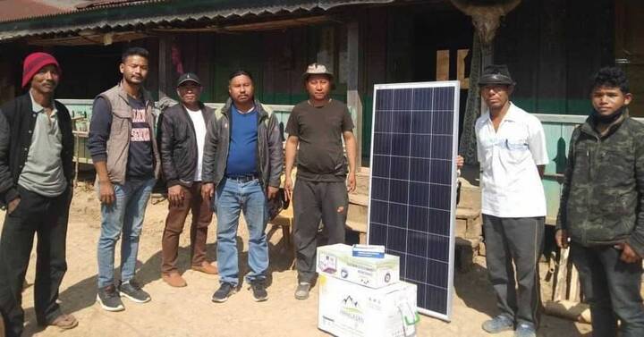 Solar Power In Nagaland Village
