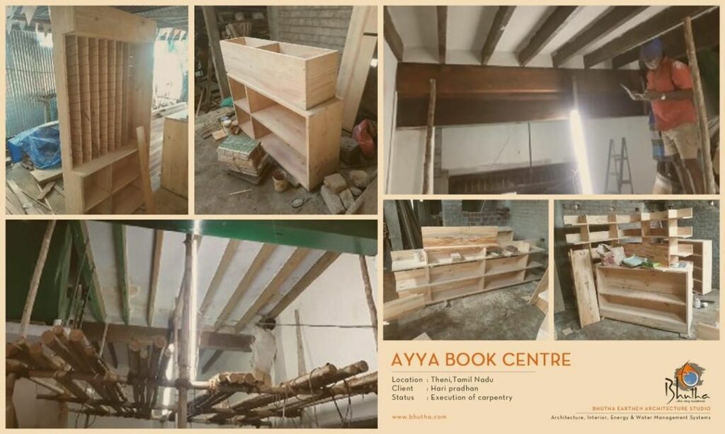 Structure of AYYA BOOK CENTER by BHUTHA