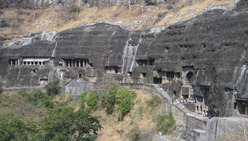 Ajanta Caves Situated in Aurangabad district of Maharashtra