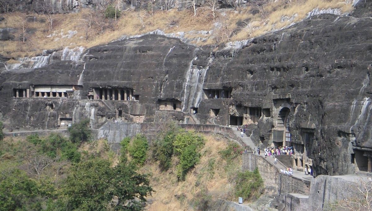 Ajanta Caves Situated in Aurangabad district of Maharashtra Ajanta Caves Situated in Aurangabad district of Maharashtra
