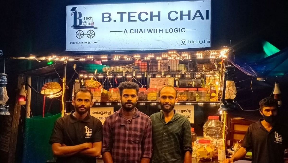 B. Tech Chai in Kerala, Engineer's Tea stall