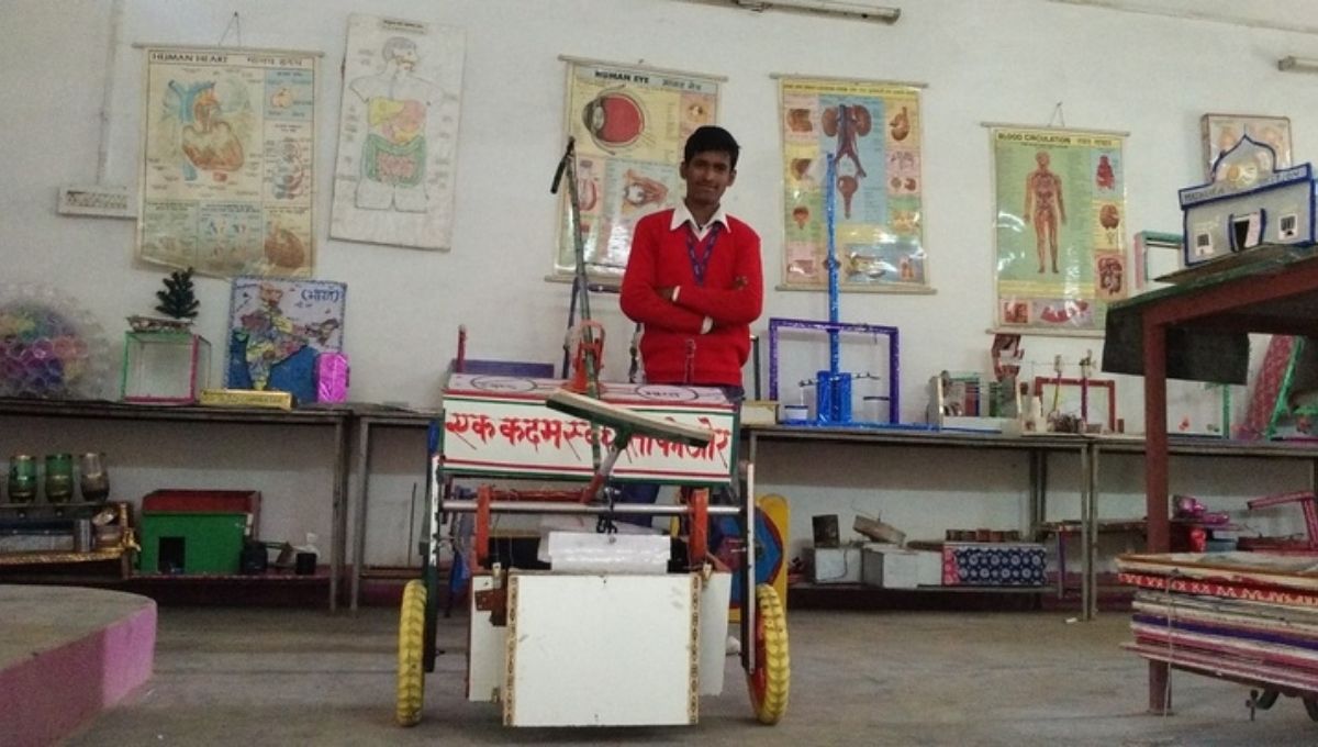 Sikanto Mandal innovated Swachhta Cart