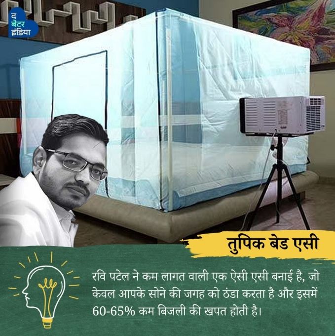 Tupik Bed AC, invention of Ravi Patel 