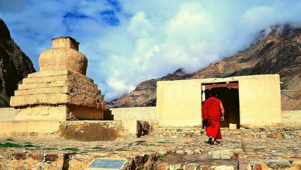 Tabo mud monastery from 10th century 