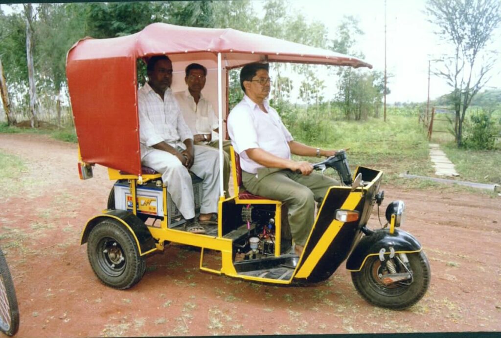 E rickshaw made by Anil Rajvanshi
