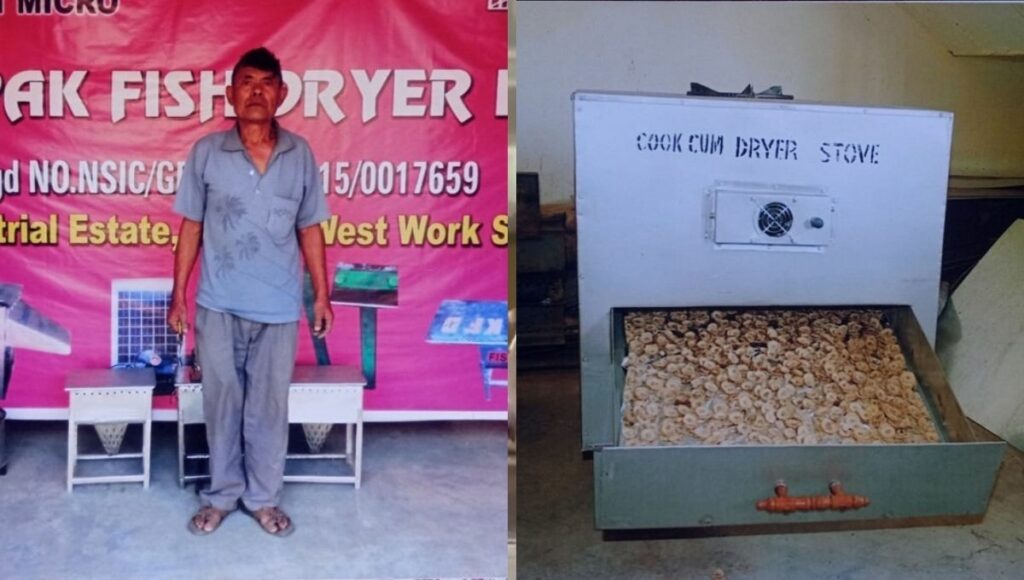 Manipur Innovates Cooking Cum Drying Stove