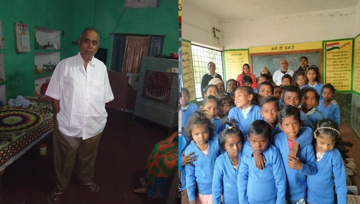 Panna Teacher Donates All His Life Savings