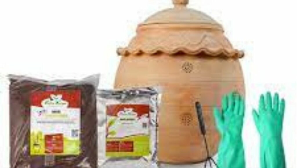 terracotta composting kit 
