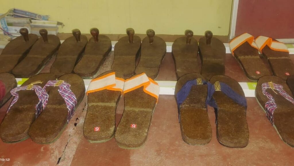 Cowdung products, slipper