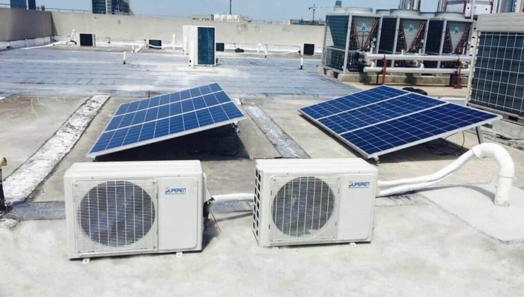 eco-friendly solar ac in India 