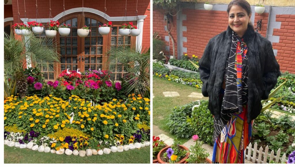 Flower garden ideas by Dr. Karuna Paal Gupta 