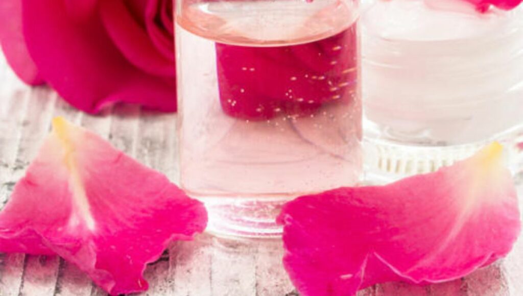 Rose Water eco-friendly makeup remover 
