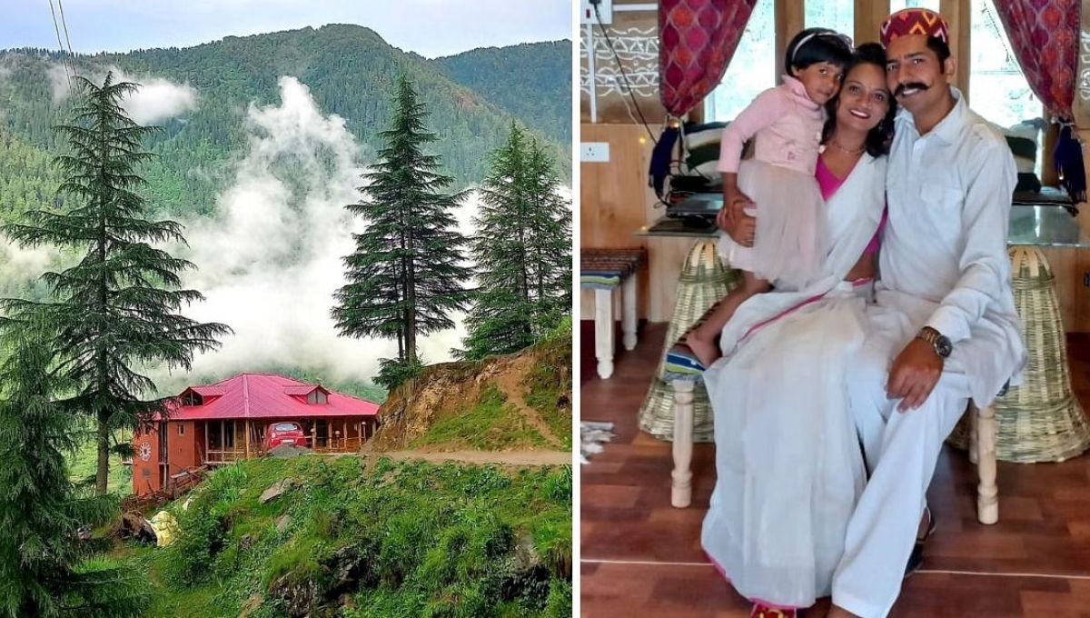 Suchita and Vikas Tyagi left Delhi behind to build an eco-friendly homestay in Himachal