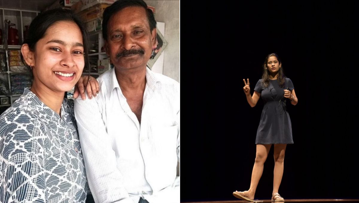 TEDx Speaker Prachi Thakur with her father